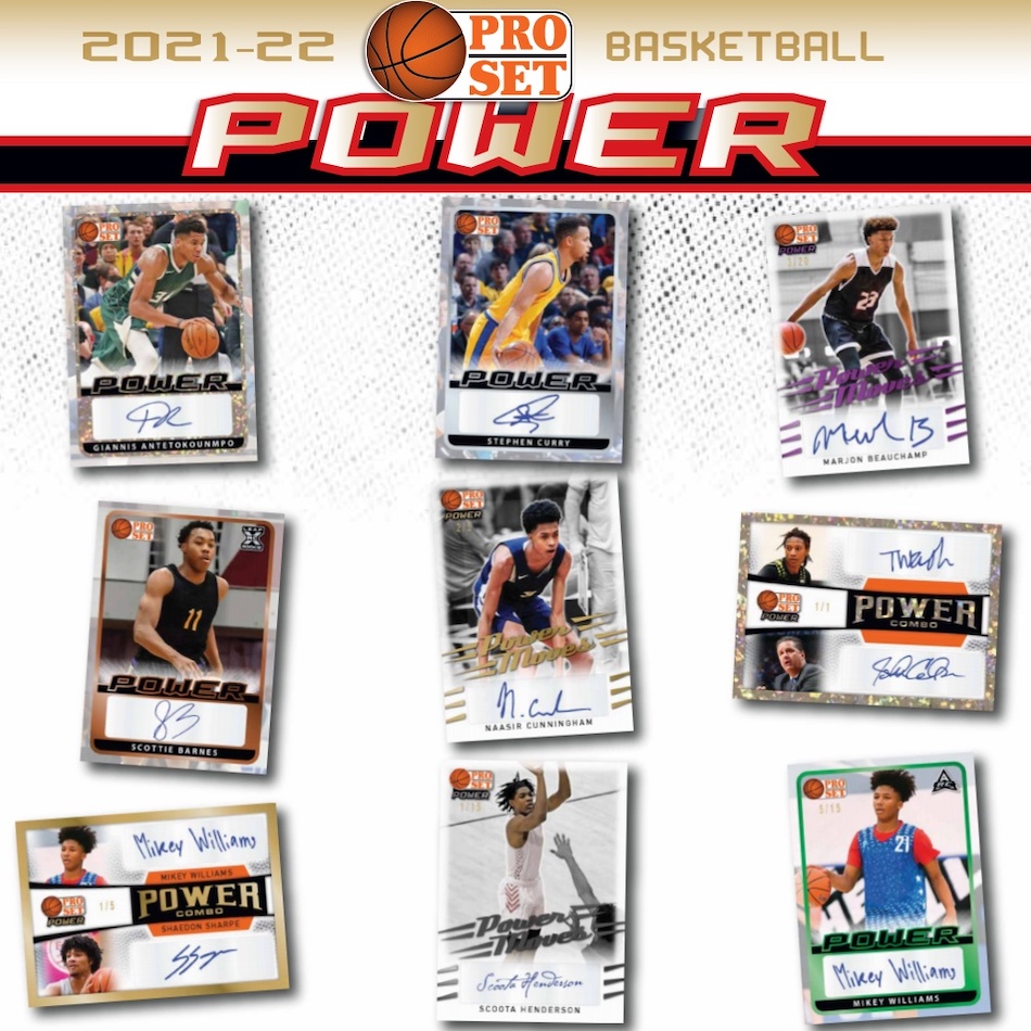 2021-22 Pro Set Power Basketball