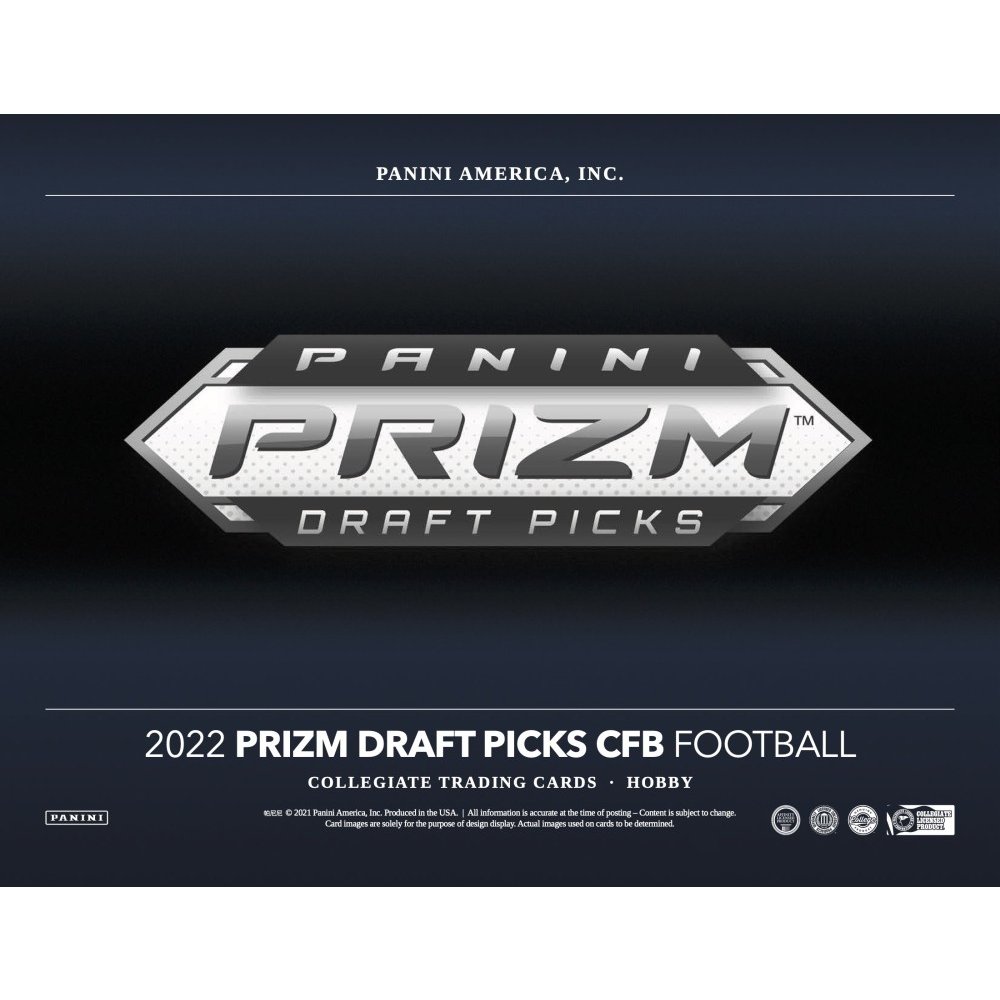 2022 Panini Prizm Collegiate Draft Picks Football