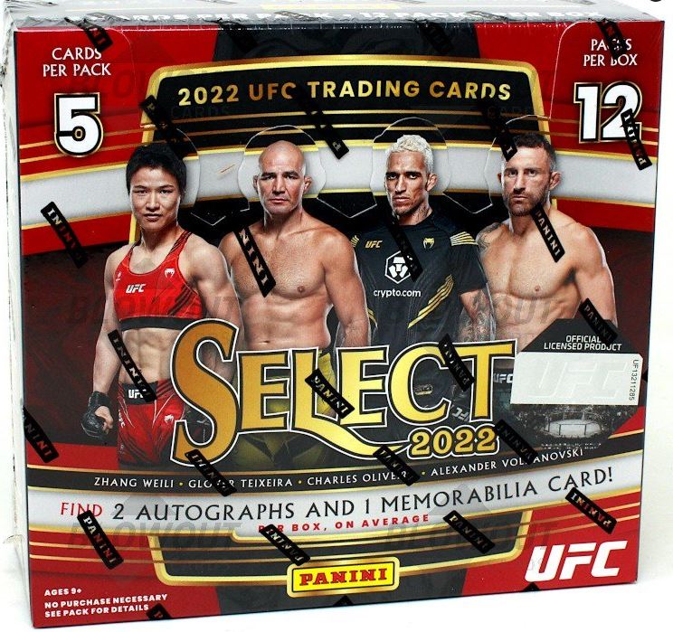 2022 Panini Select UFC