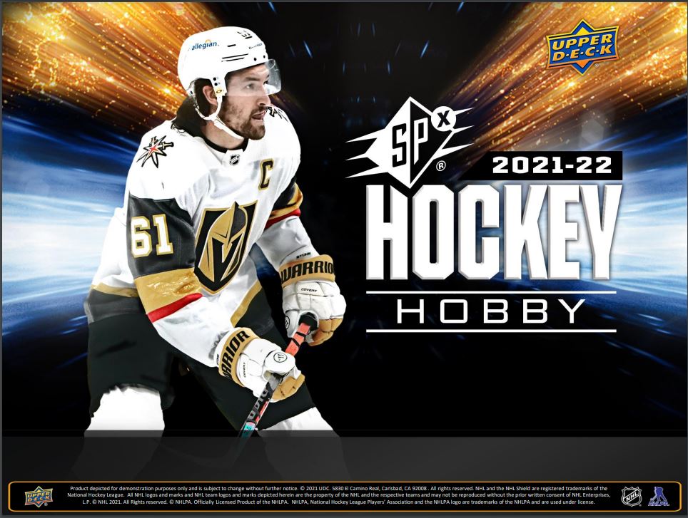 2021-22 Upper Deck SPx Hockey