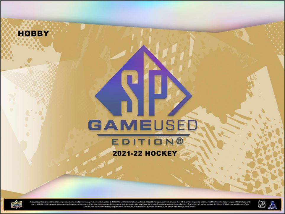 2021-22 Upper Deck SP Game Used Hockey