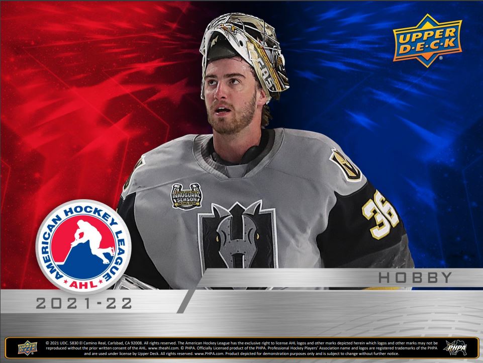 2021-22 Upper Deck AHL Hockey Hockey