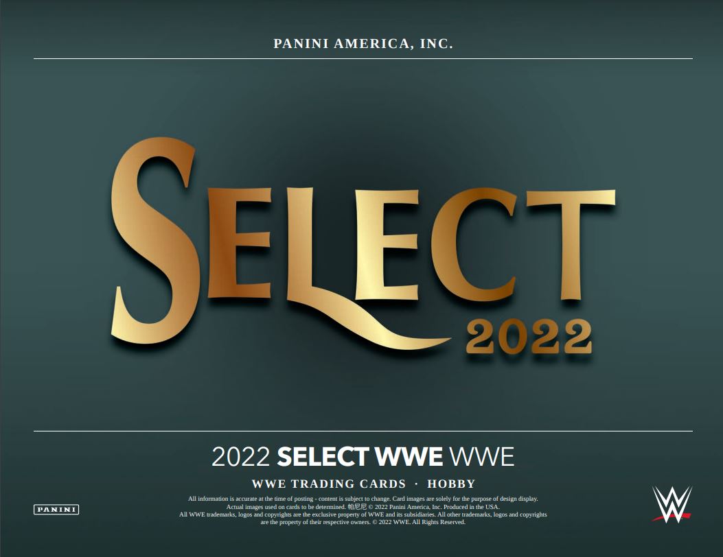 2022 Panini Select WWE Wrestling
