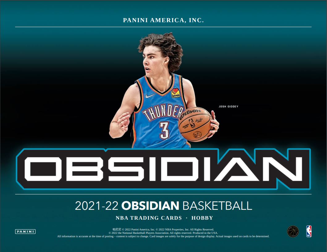 2021-22 Panini Obsidian Basketball