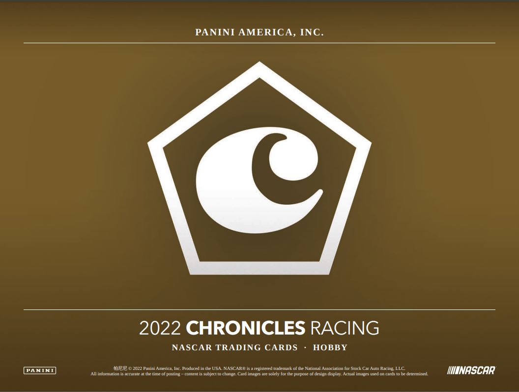 2022 Panini Chronicles Racing