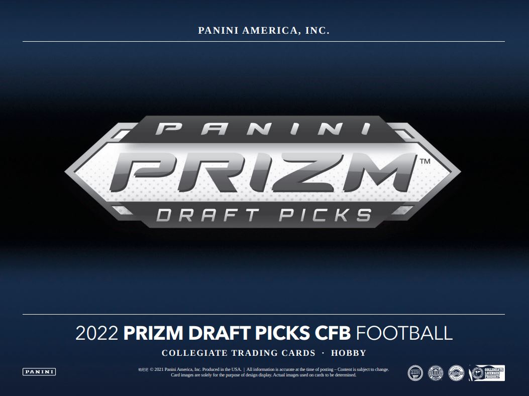 2022 Panini Prizm Collegiate Draft Picks Football