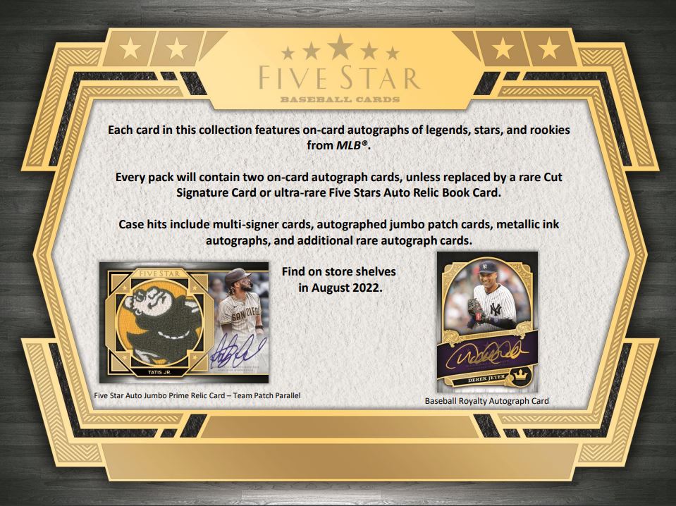 2022 Topps Five Star Baseball