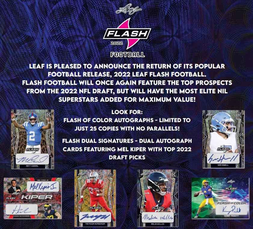 2022 Leaf Flash Football