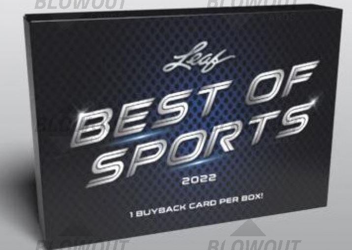 2022 Leaf Best of Sports Non-Sport