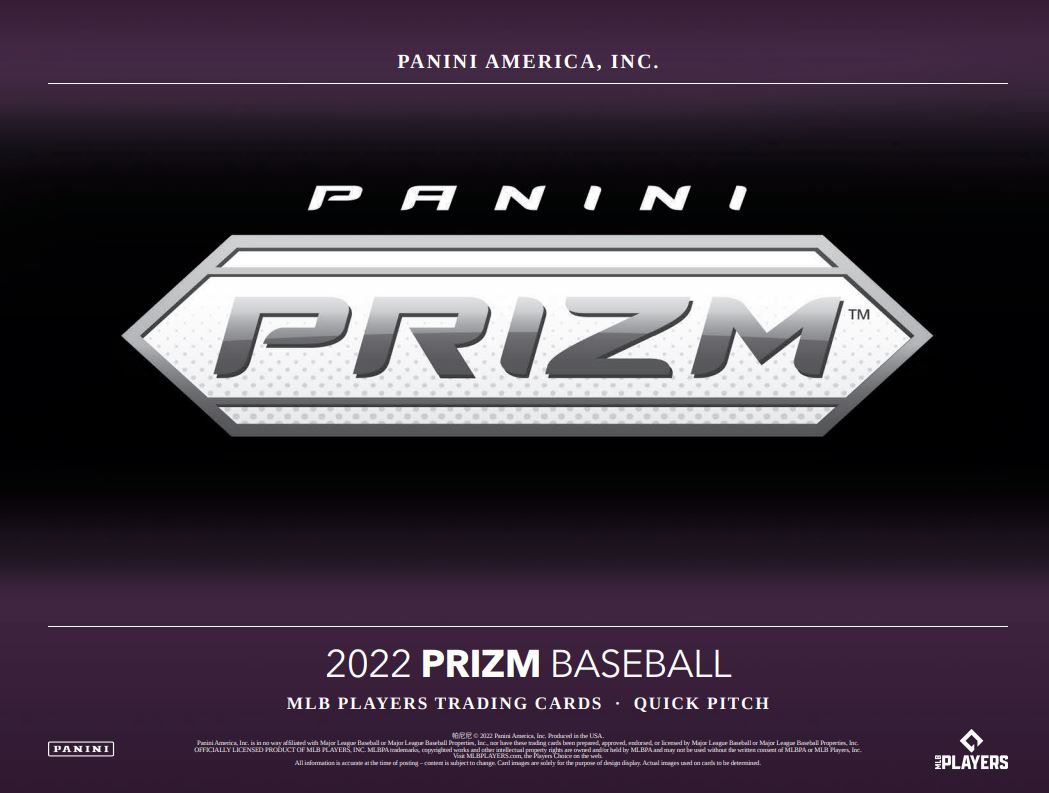 2022 Panini Prizm Quick Pitch Baseball