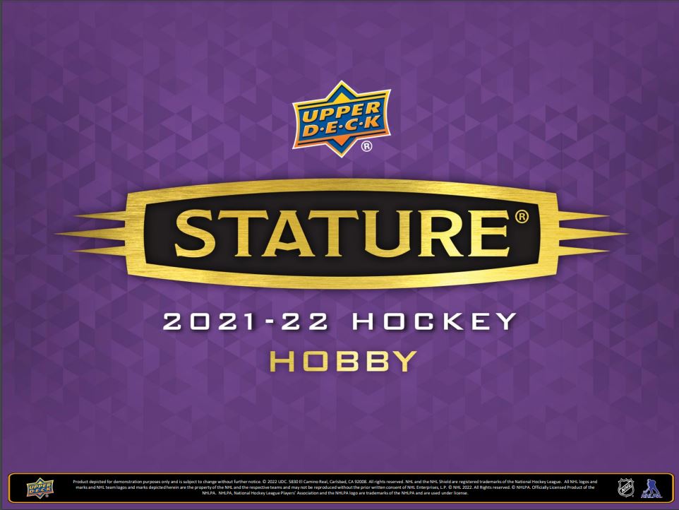 2021-22 Upper Deck Stature Hockey