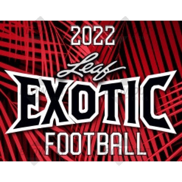 2022 Leaf Exotic Football Football