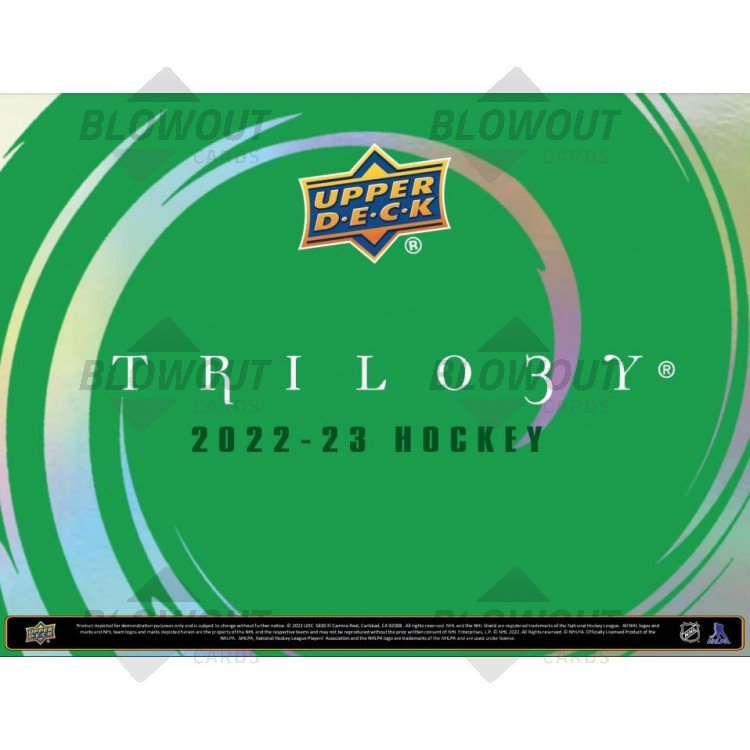 2022-23 Upper Deck Trilogy Hockey