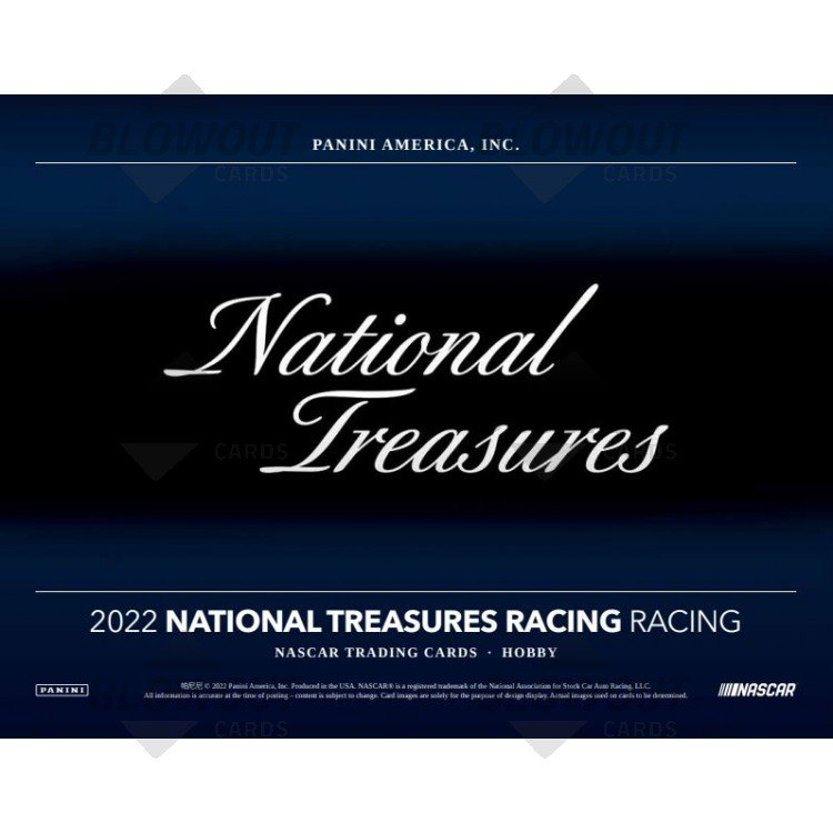 2022 Panini National Treasures Racing Racing