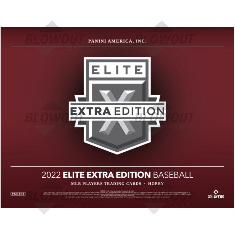 2022 Panini Elite Extra Edition Baseball