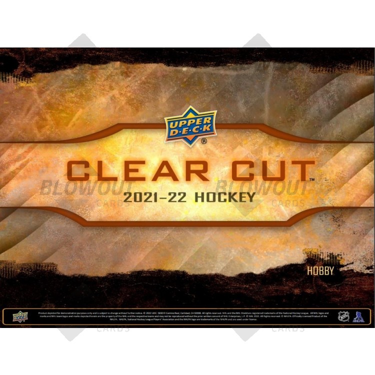 2021-22 Upper Deck Clear Cut Hockey