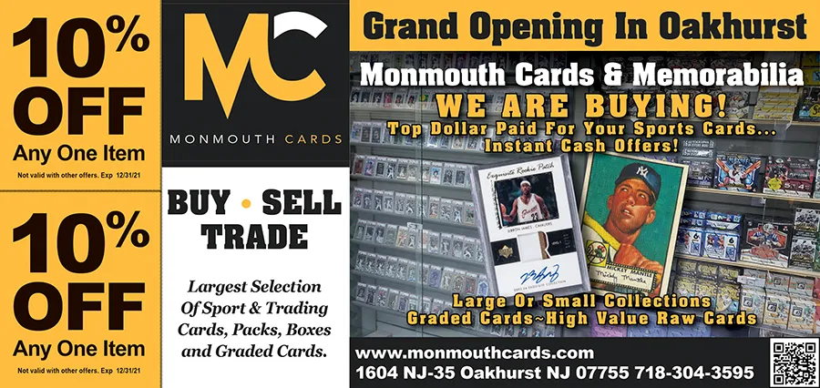 Monmouth Sports Cards