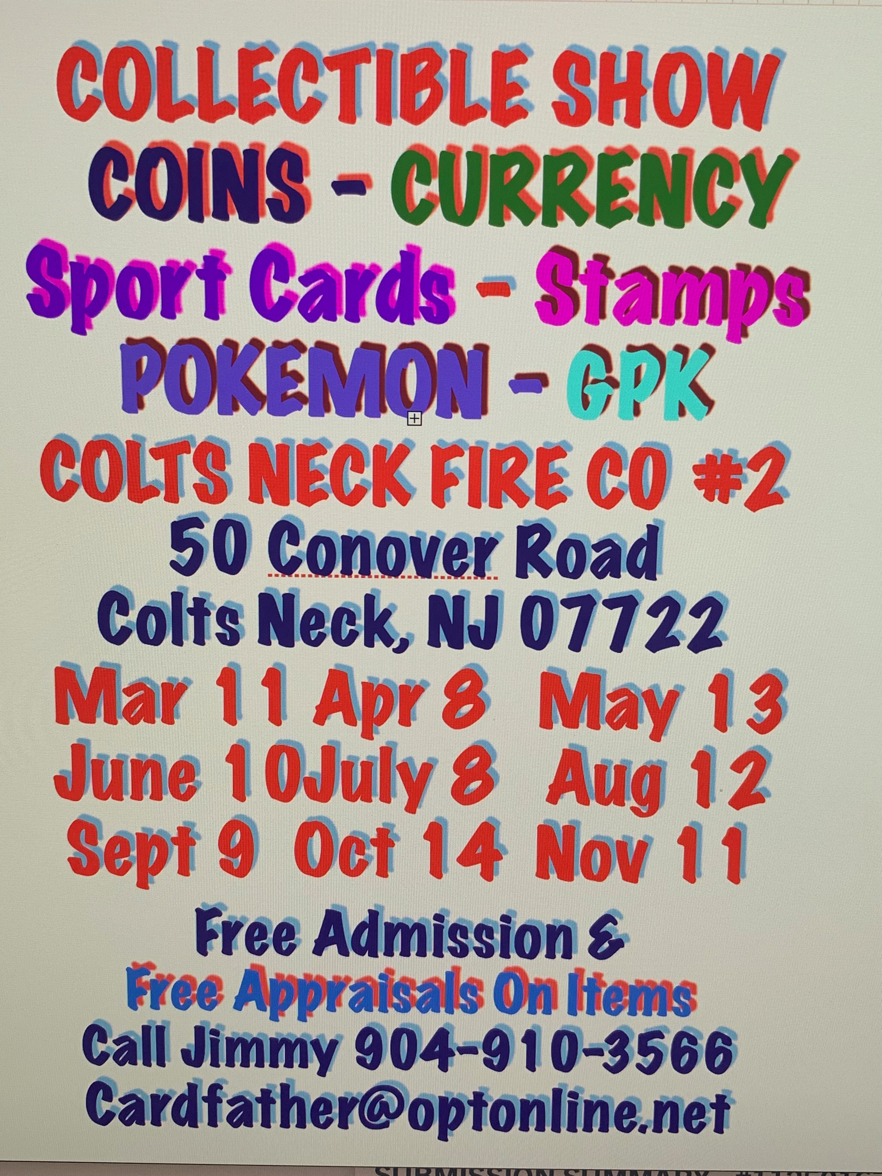 Colts Neck Coin & Card Expo