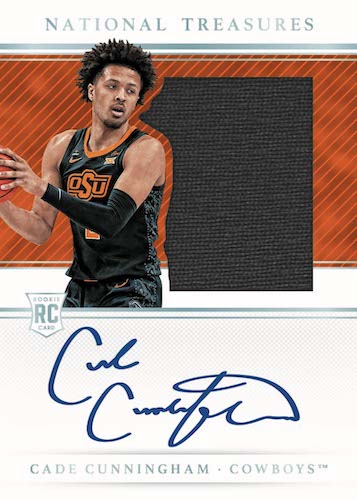 2021-22 Panini National Treasures Collegiate Basketball