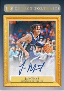 2021-22 Court Kings Ja Morant Legacy Portrait Auto