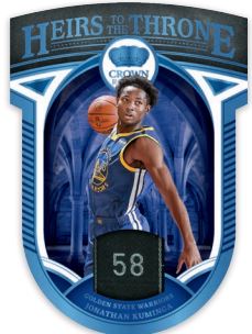 2021-22 Crown Royale Basketball Super Throne Jonathan Kuminga