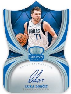 2021-22 Crown Royale Basketball Luka Doncic Royal Signatures