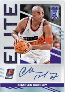 2021-22 Donruss Elite Basketball Charlies Barkley Auto