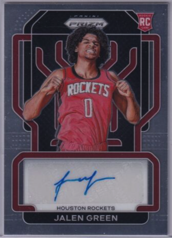 2021-22 Prizm Basketball Jalen Green Rookie Auto