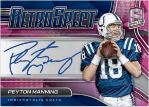 2021 Panini Spectra Football Peyton Manning Retrospect