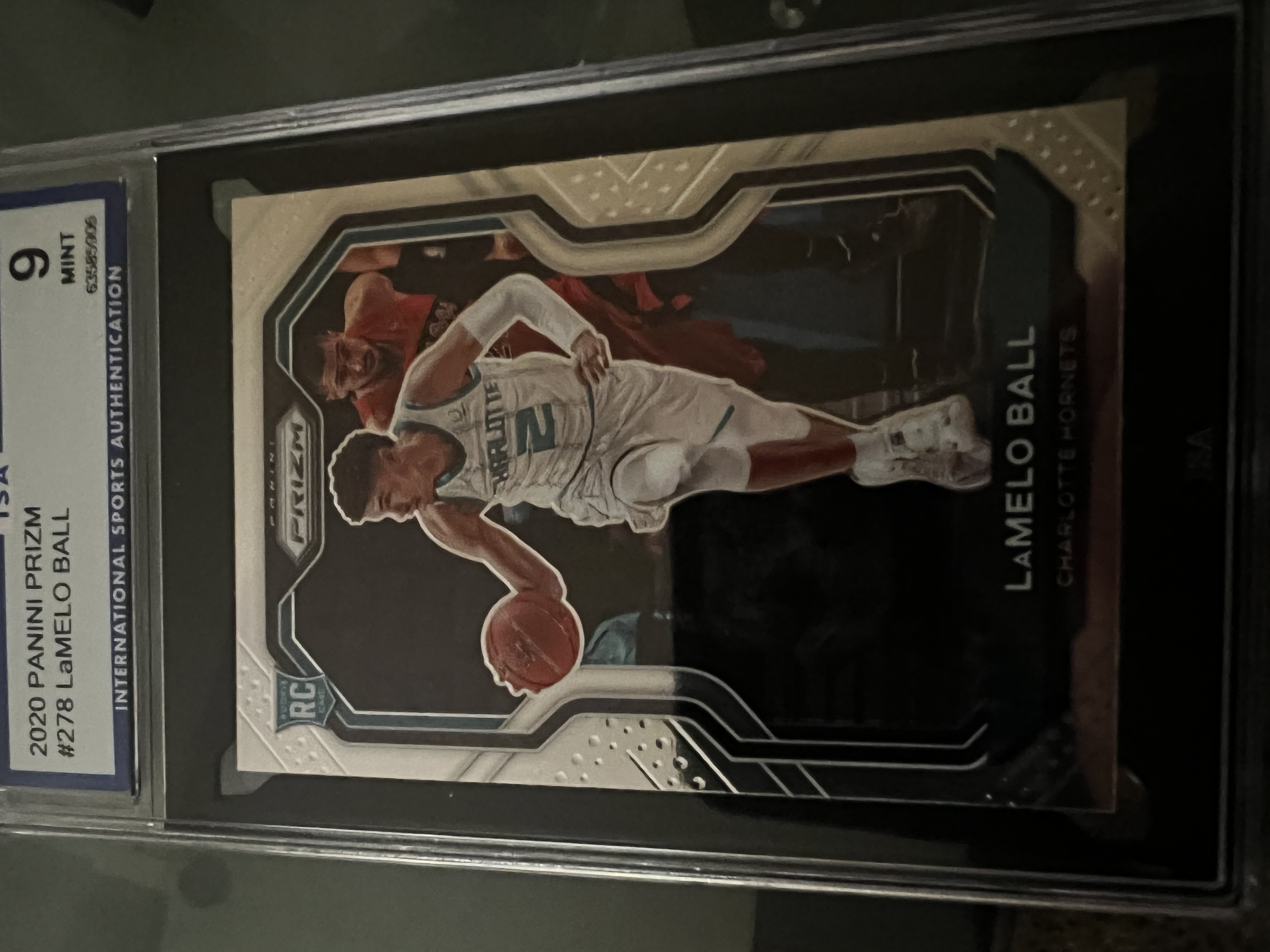 2020-21 Prizm Lamelo Ball RC ISA 9
