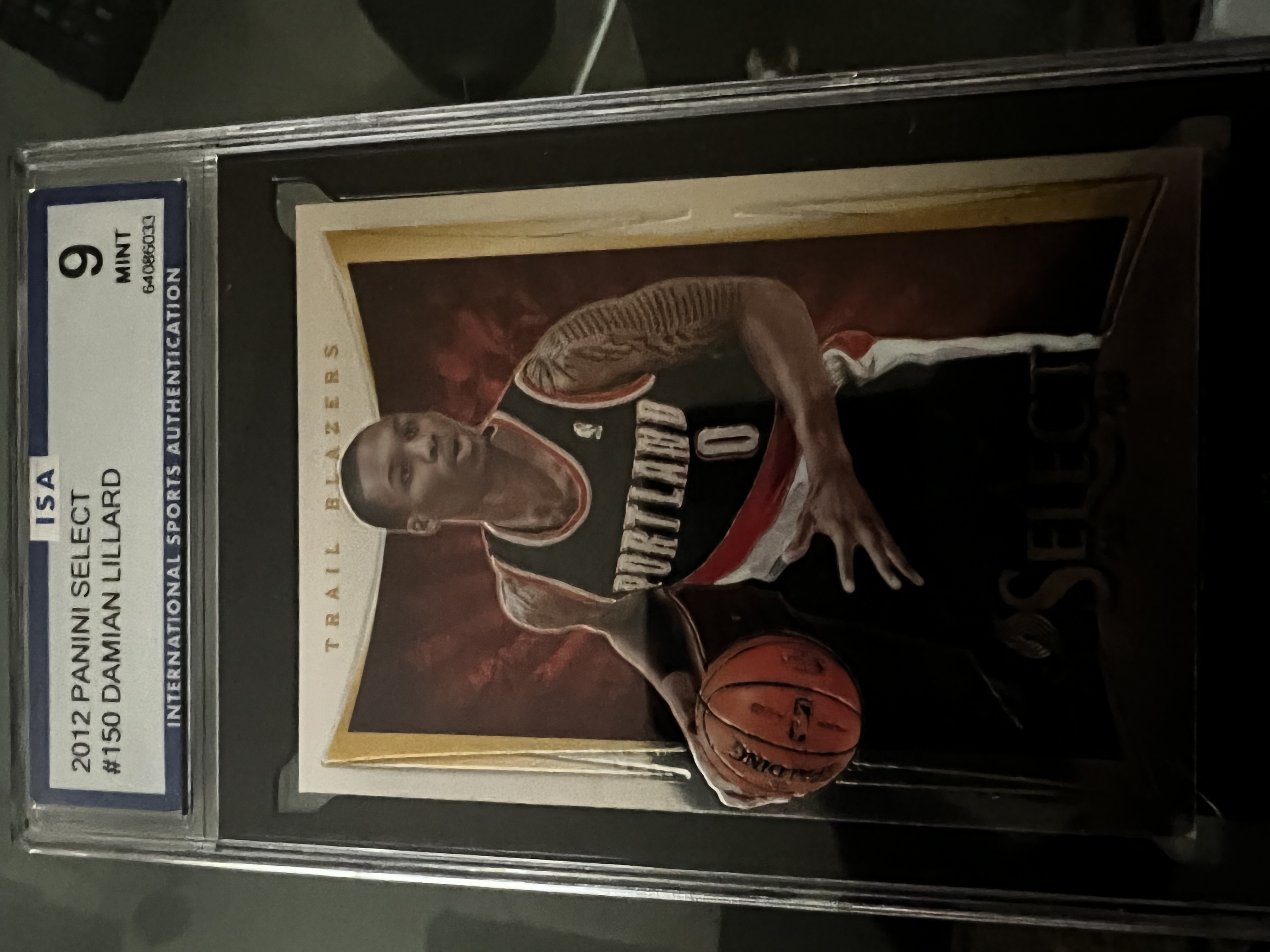 2012-13 Select Damian Lillard RC ISA 9
