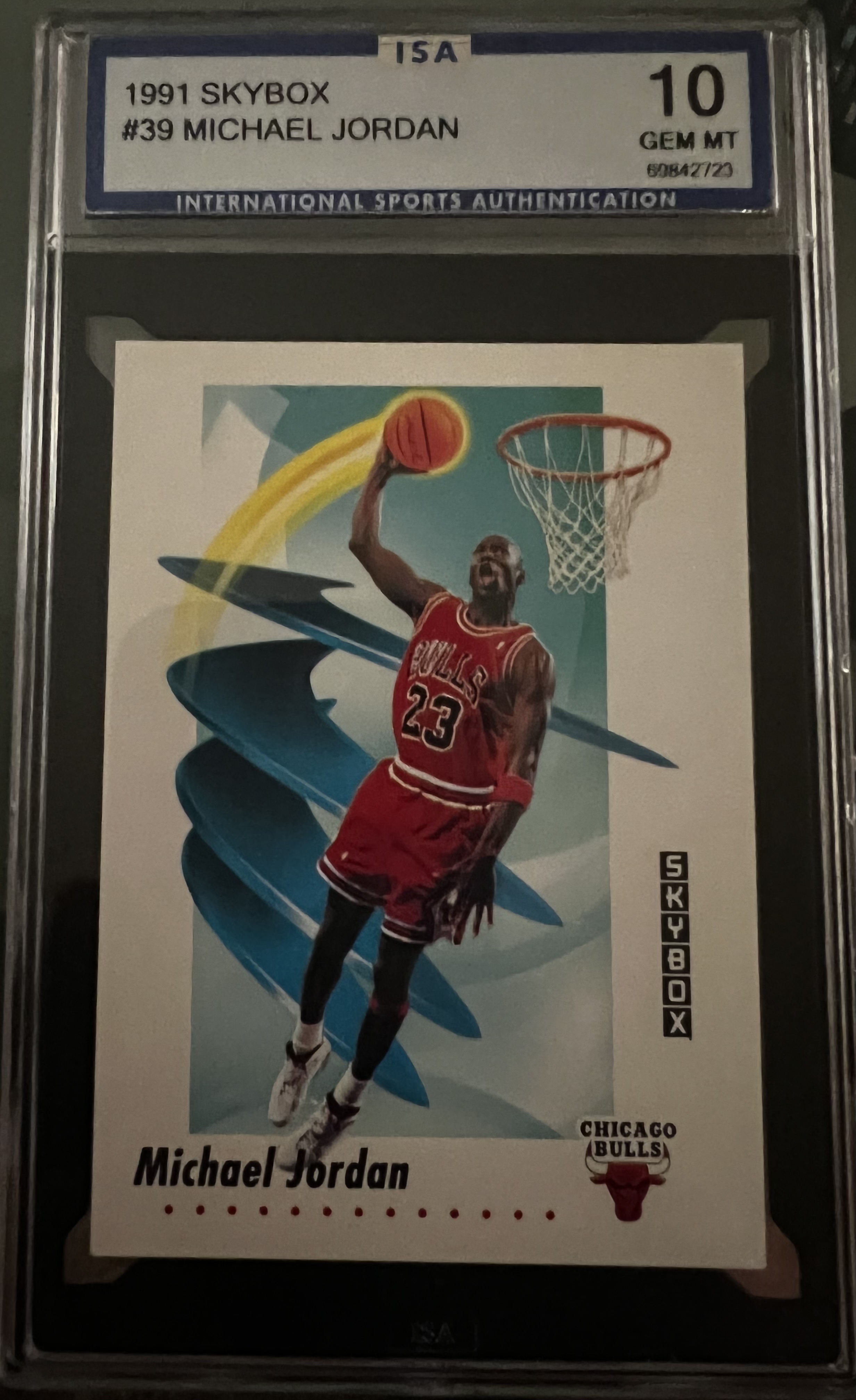 1991-92 Skybox Michael Jordan ISA 10 Gem Mint