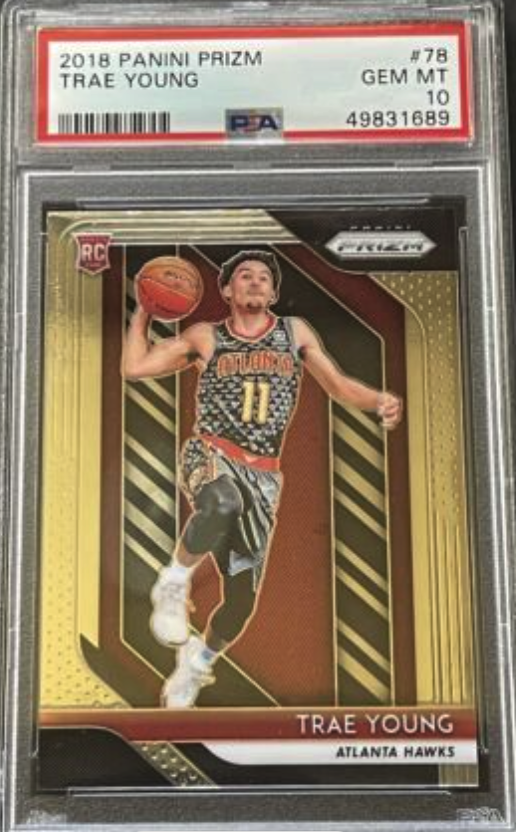 2018-19 Prizm Trae Young Rookie PSA 10