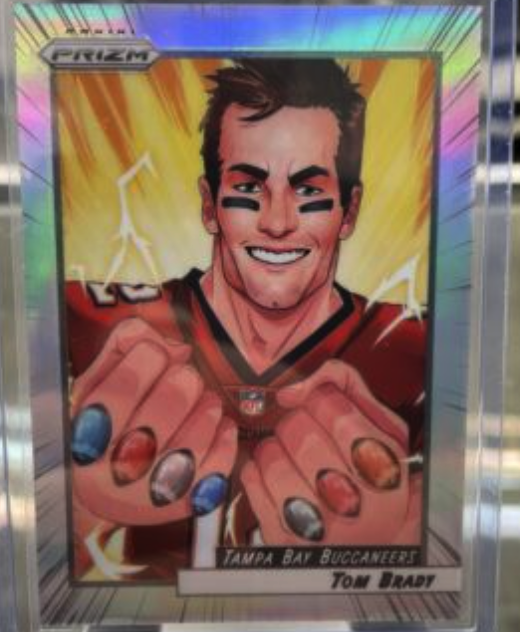 2021 Prizm Football Tom Brady Manga SSP