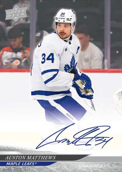 2024-25 Upper Deck Clear Cut Hockey Delivers One-Card Autograph Breaks
