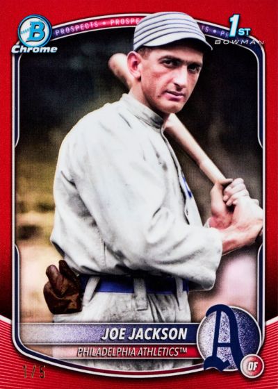Shoeless Joe Jackson is finally getting a licensed Topps card