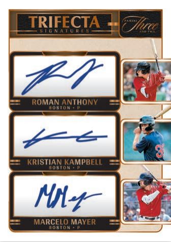 2025 Panini Three and Two Baseball Keeps It Simple and Hits Heavy