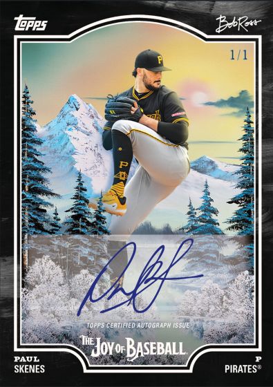 The Return of Bob Ross to Baseball Cards: An Artistic Home Run