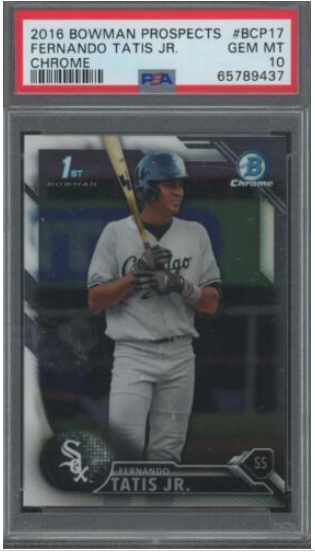 2016 Bowman Chrome Fernando Tatis Jr. 