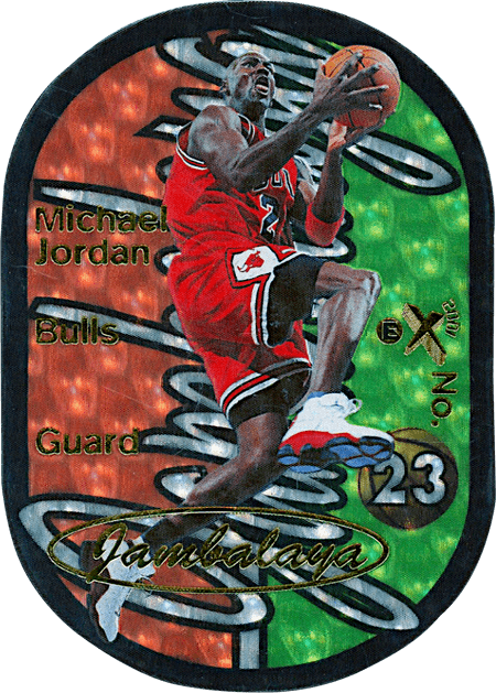 1997-98 E-X2001 Jambalaya Basketball Card Insert Set: A Piece of Collectible History