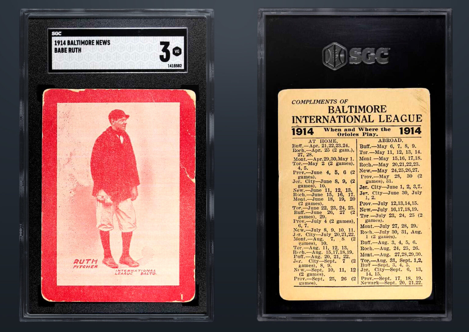 The Auction Block Awaits a Babe Ruth Rarity: 1914 Card May Garner Eight Figures