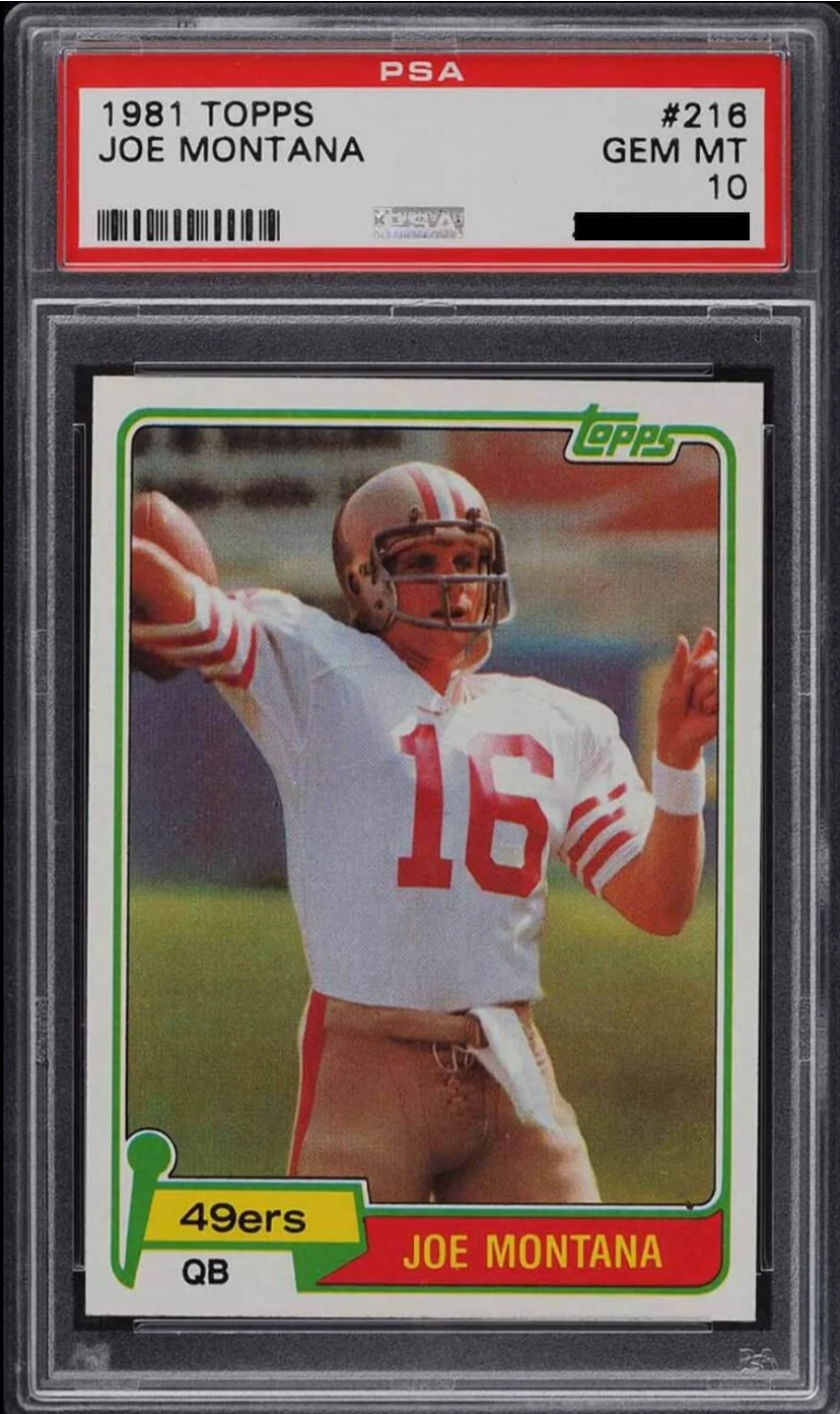 Joe Montana Rookie Cards See Steady Climb as Icon Status Holds Strong