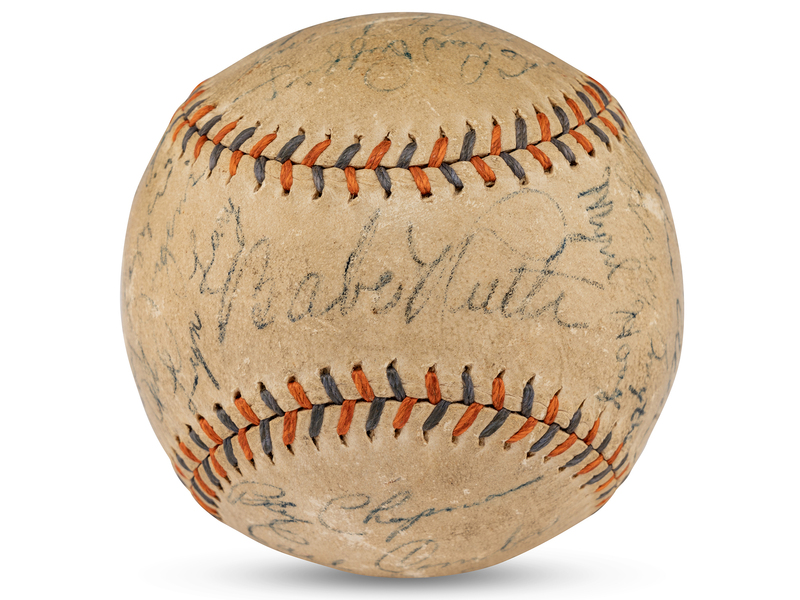 Huge Autographed Baseball Auction