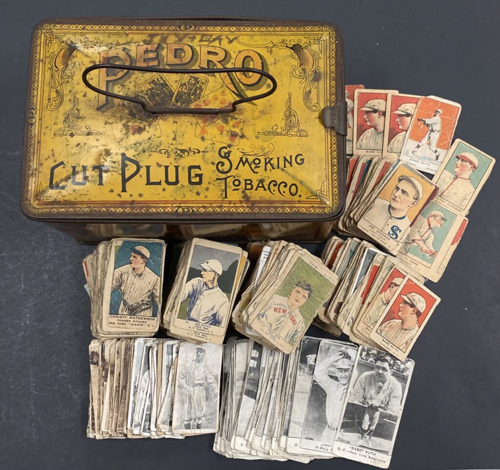 Century-Old Baseball Memorabilia Unearthed in Original Tobacco Tin