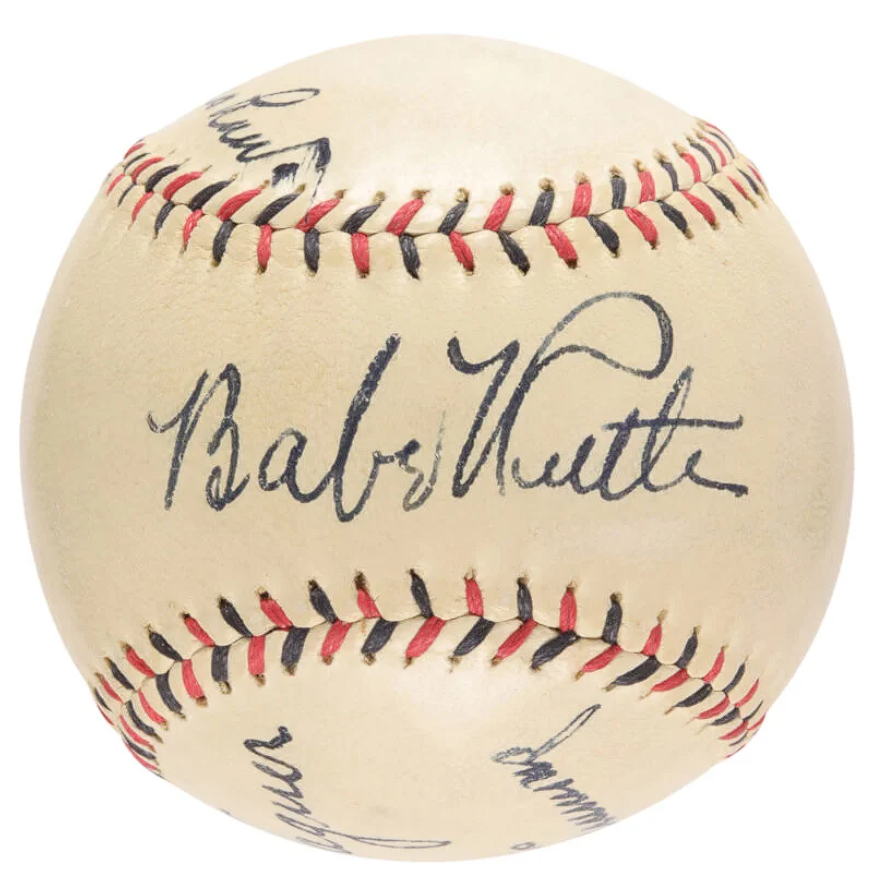 Hidden Treasure: Babe Ruth and Honus Wagner Autographed Baseball Discovered After 60 Years