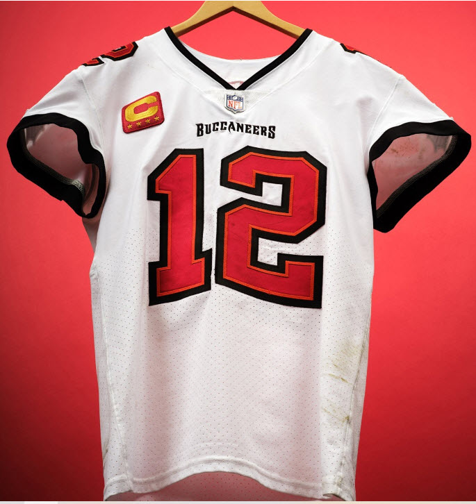 Tom Brady's Final NFL Jersey Sets Auction Record at Sotheby's