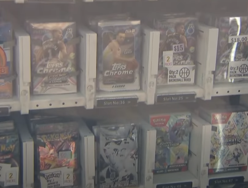 Deputies arrest San Marcos man in $4,500 trading card thefts tied to vending machine break-ins