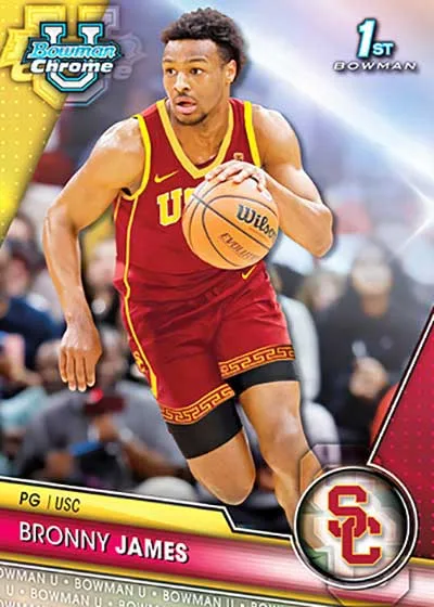2023-24 Bowman Chrome University Basketball Basketball