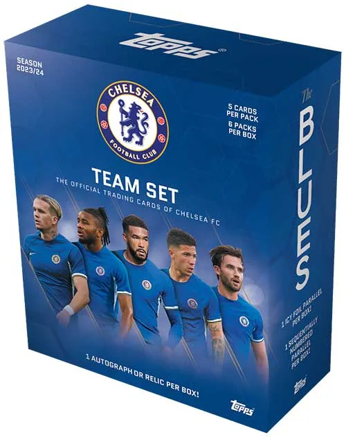 2023-24 Topps Chelsea FC Team Set Soccer