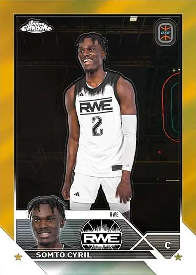 2023-24 Topps Chrome Overtime Elite Basketball Basketball